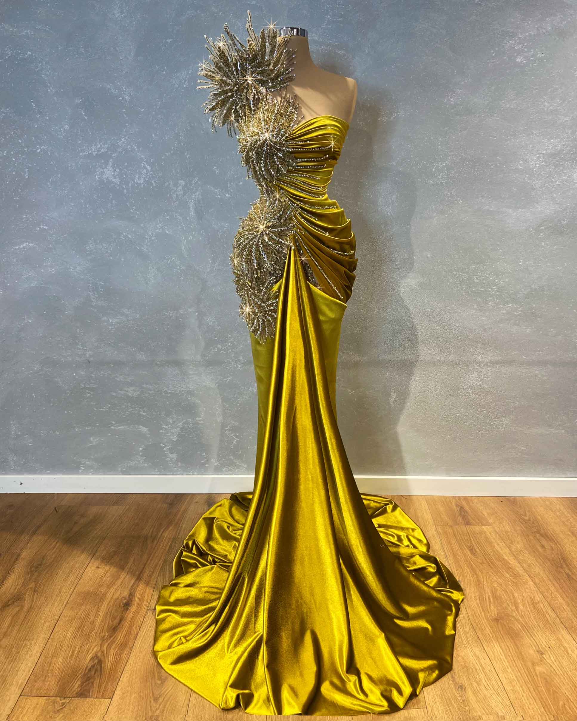 Strapless Long Evening Dress Strapless Long Evening Dress