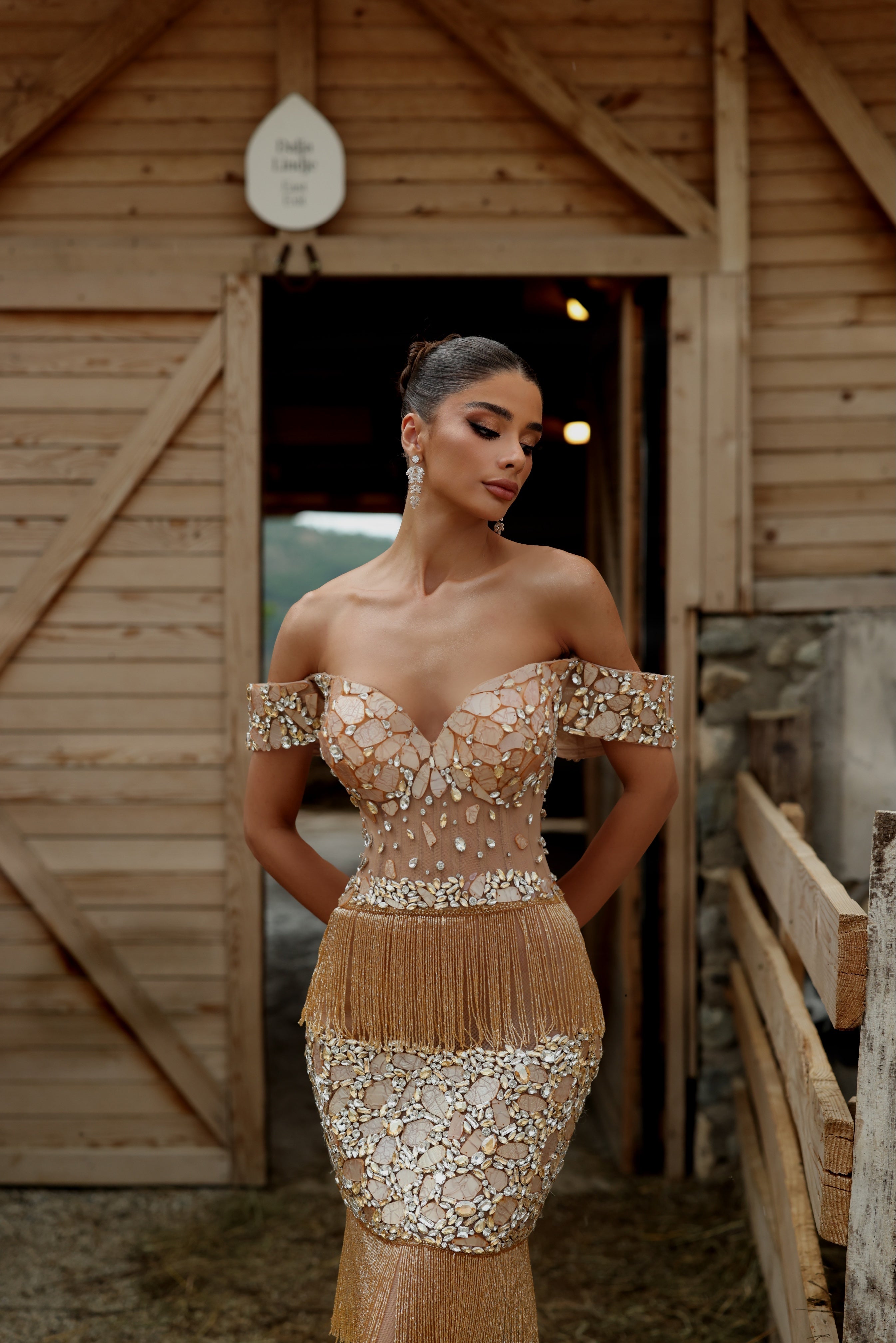 Eliesa - Fringe Midi Dress