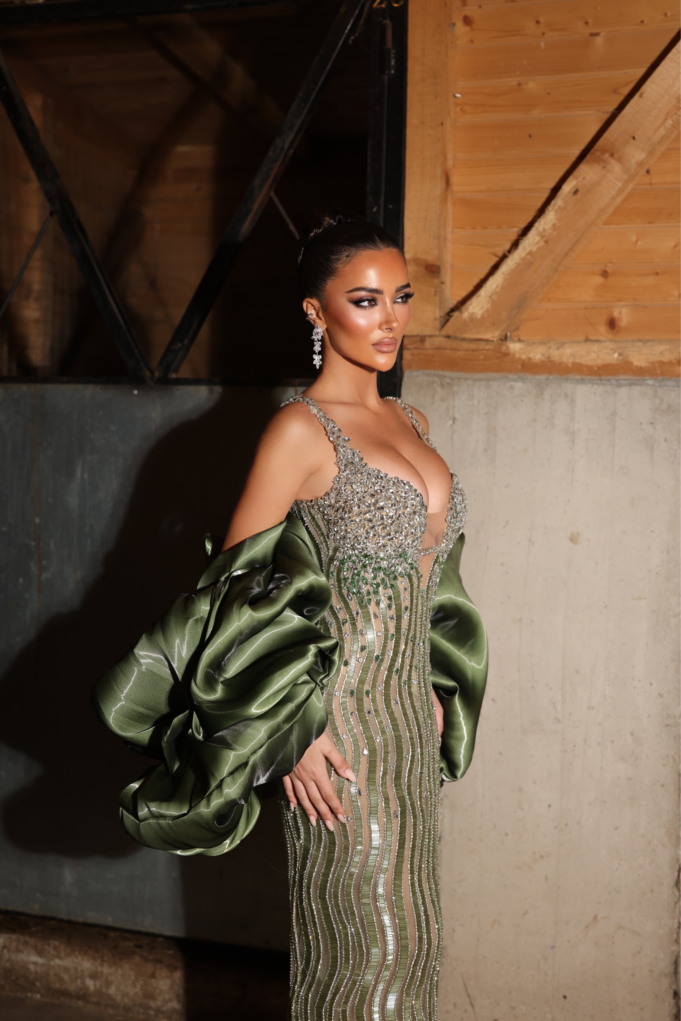 Lorela - Sweetheart crystal gown