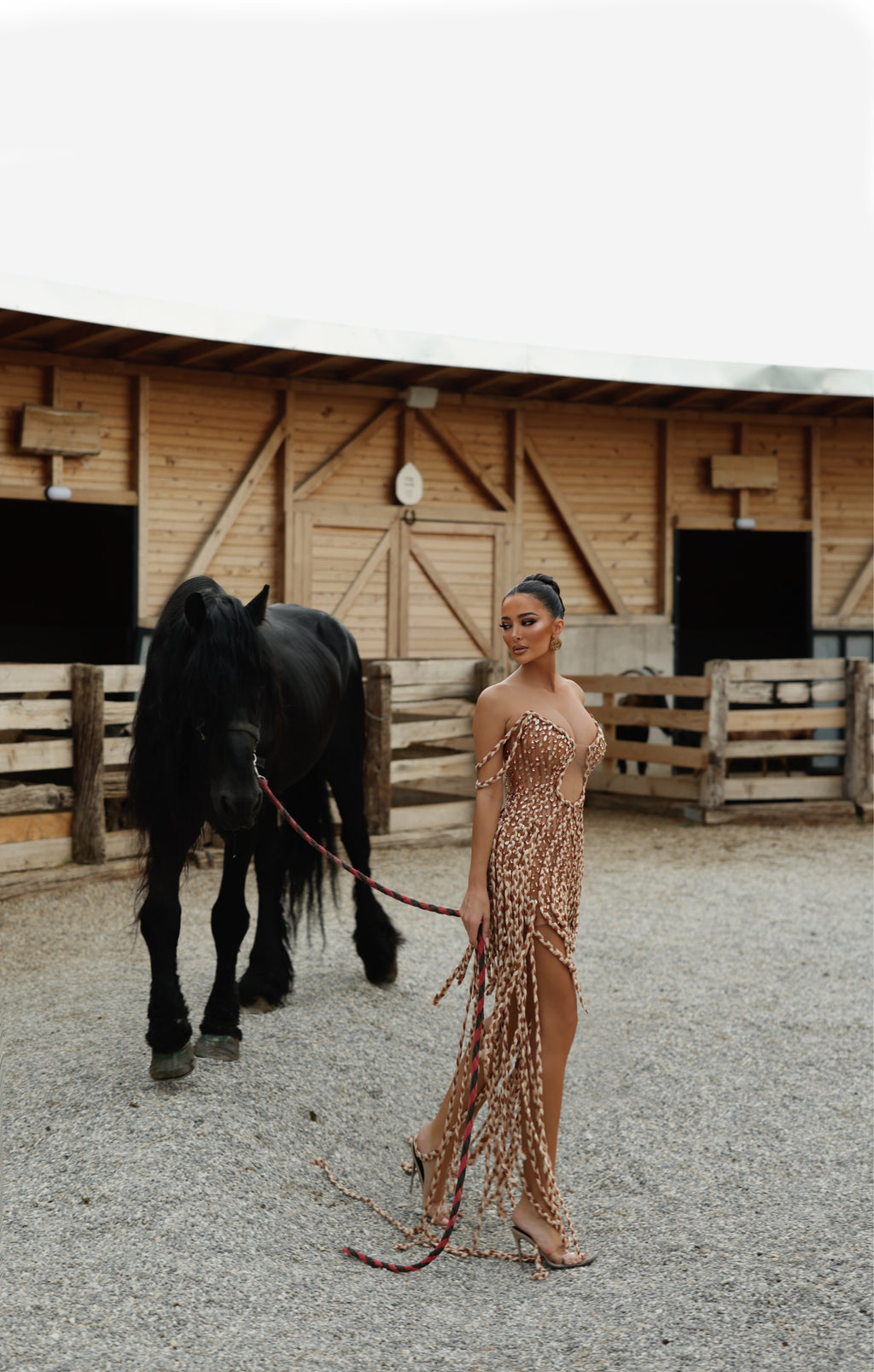 Rilona - Braided Fringe Dress