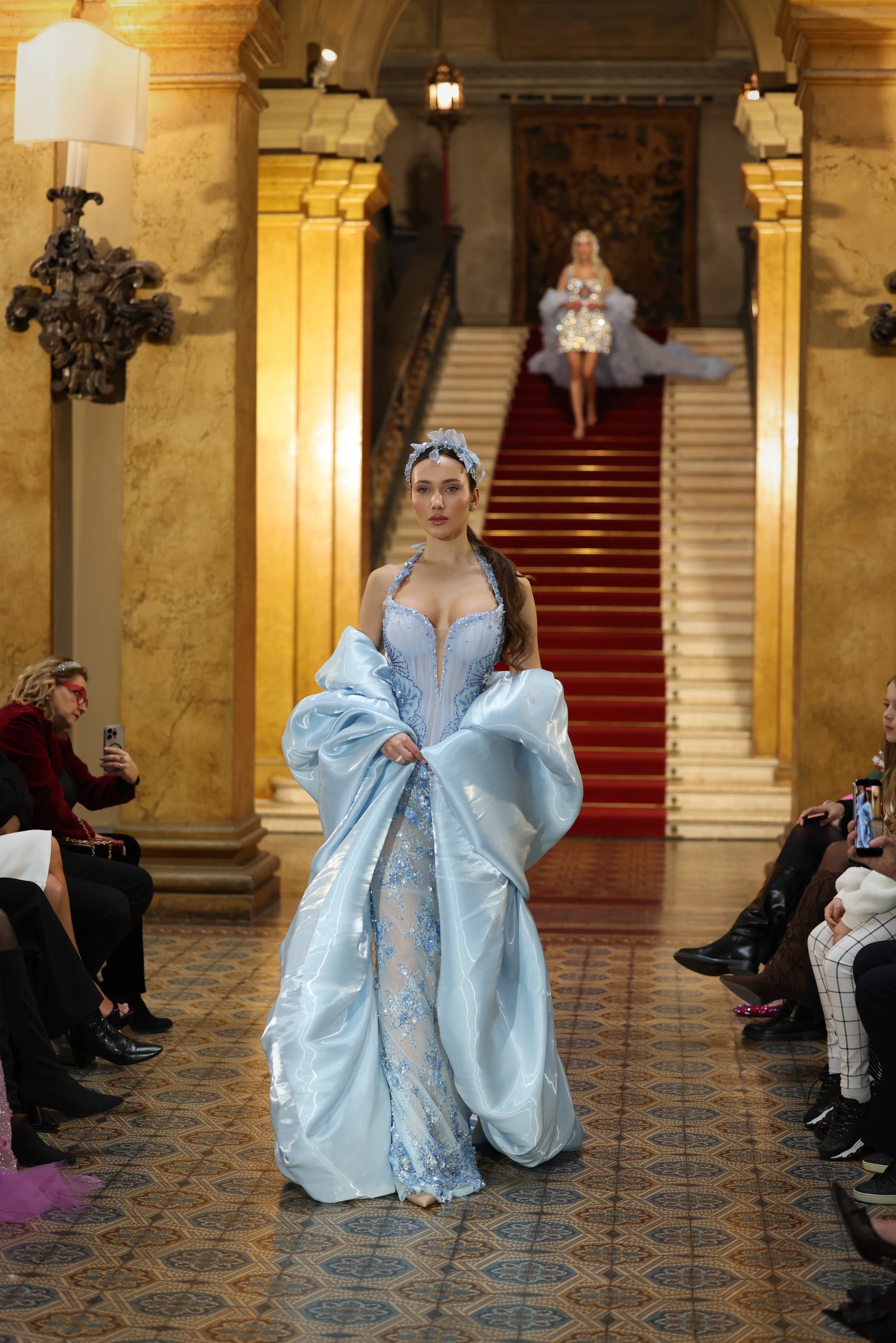 Angélica - Halter Beaded Gown