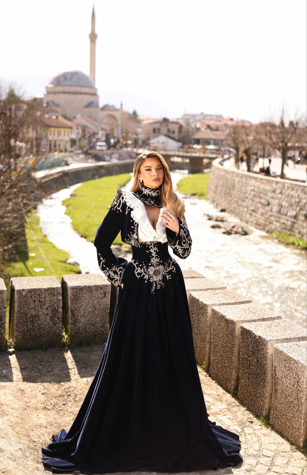 Besa - Embroidered Gown