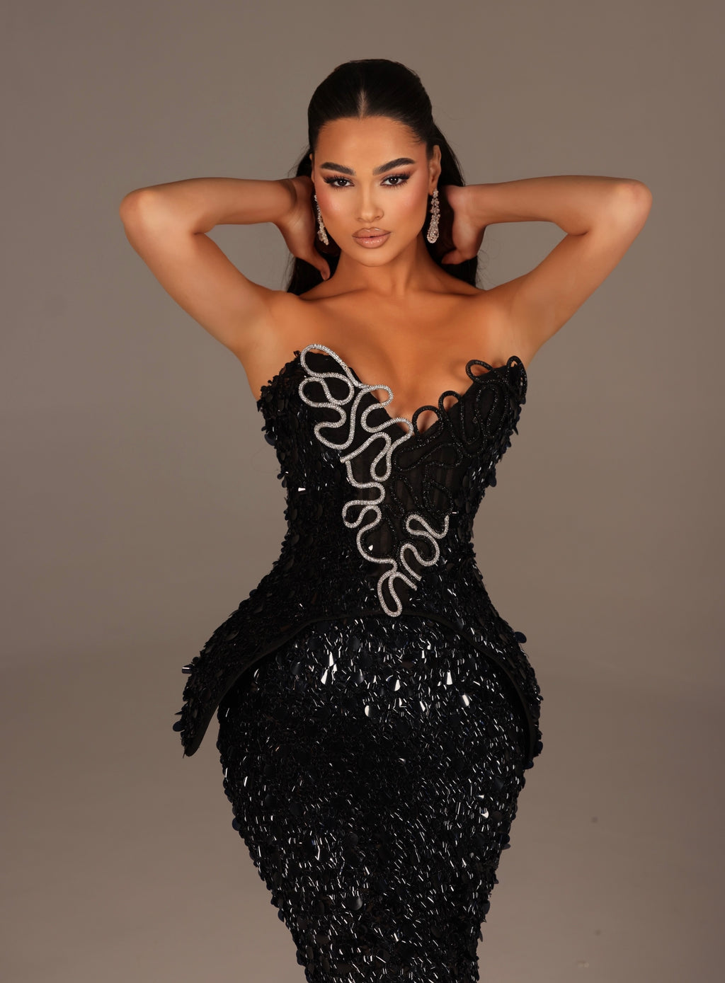 Rosè - Strapless Mermaid Gown