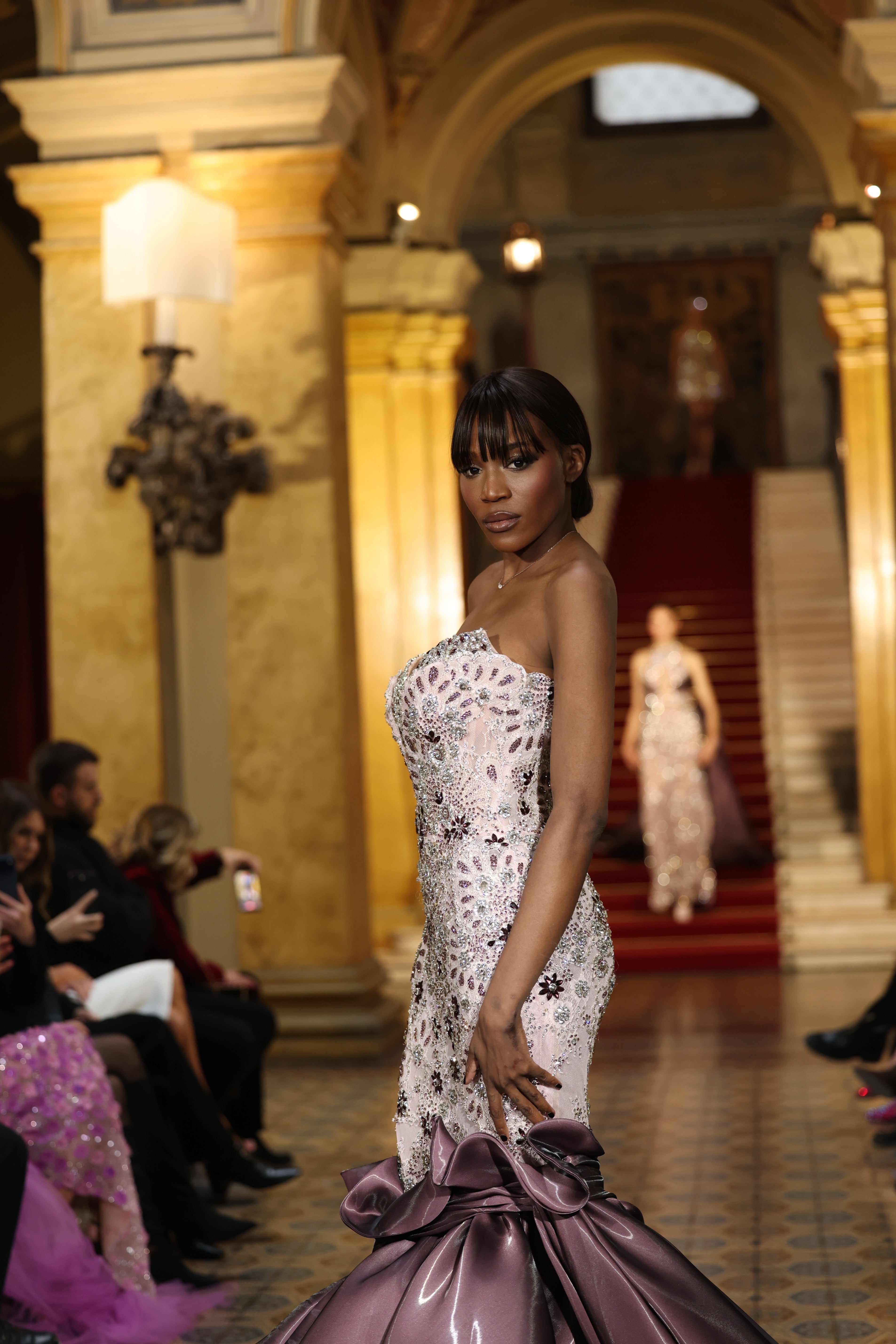Luziana - Crystal Mermaid Gown