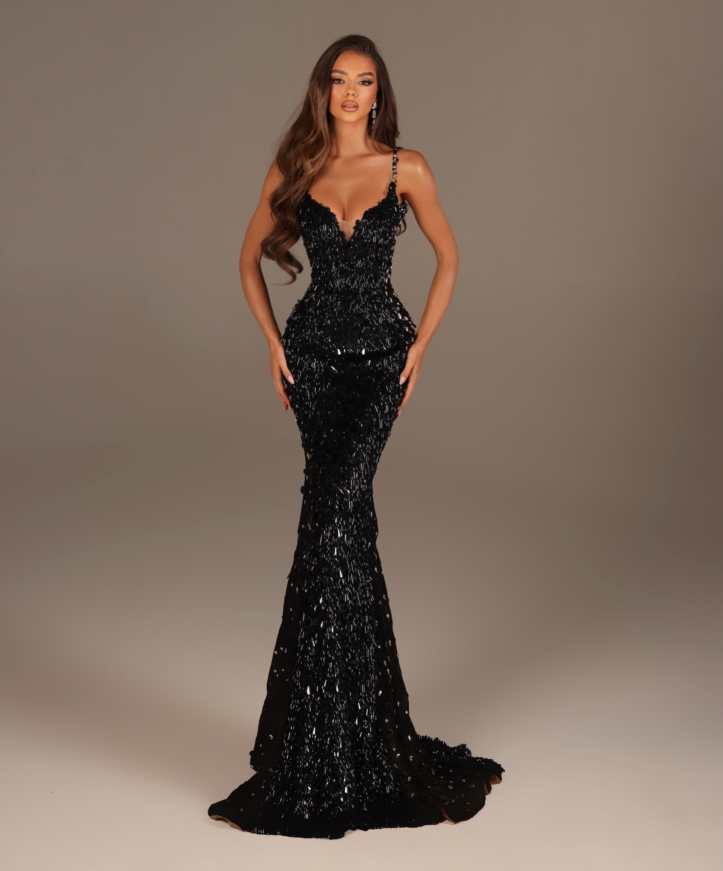Melisá - Lace Sequin Mermaid Gown
