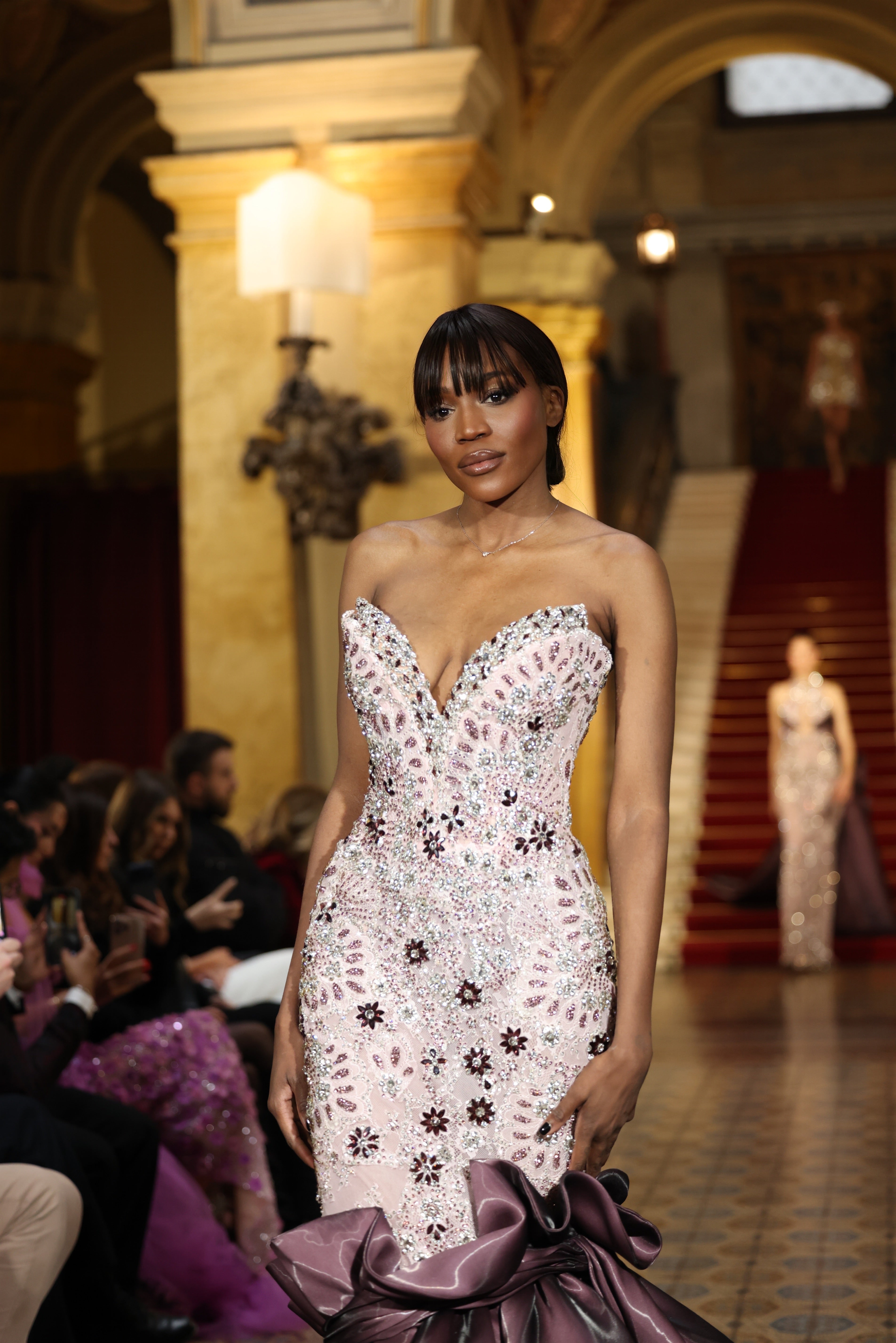 Luziana - Crystal Mermaid Gown