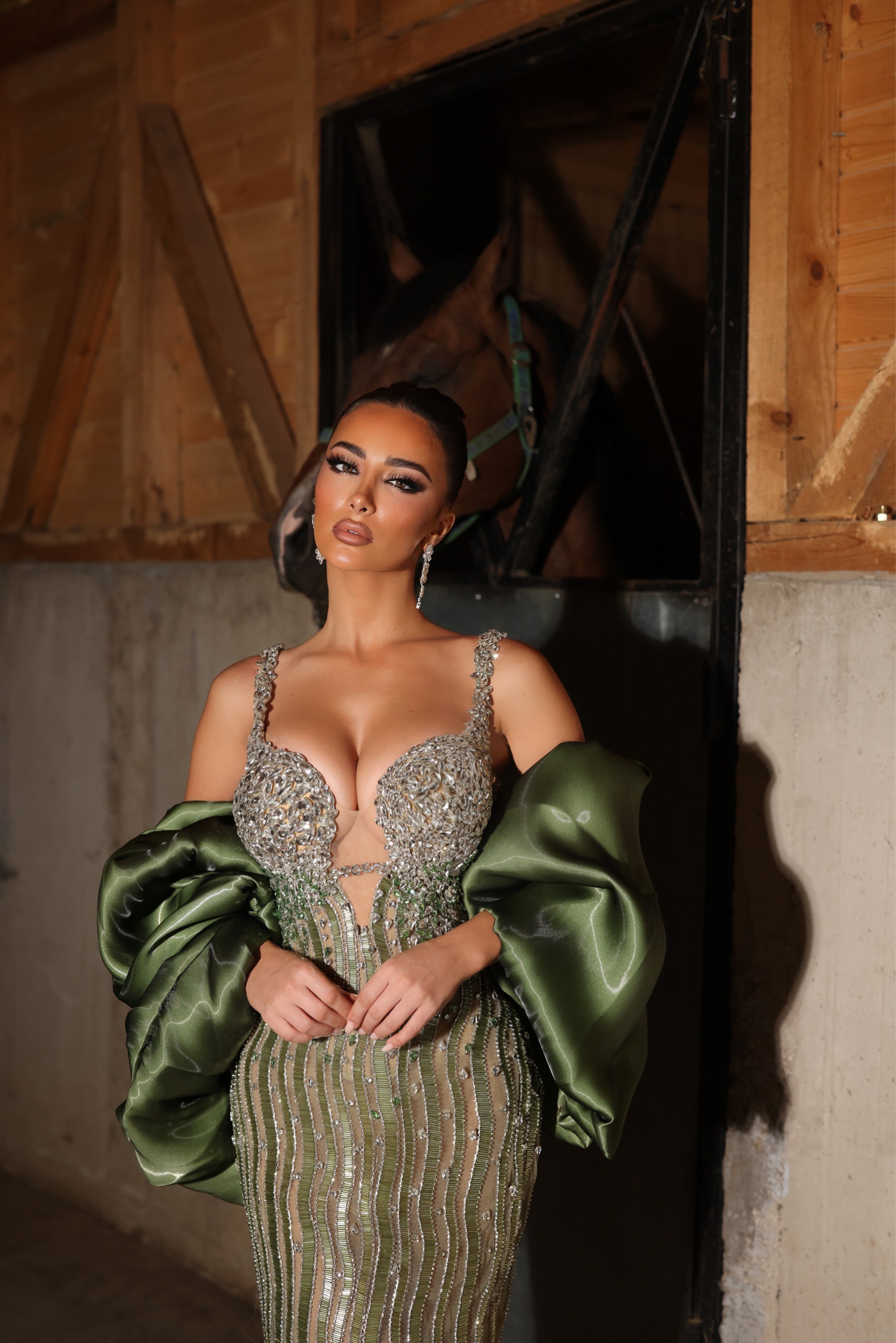 Lorela - Sweetheart crystal gown