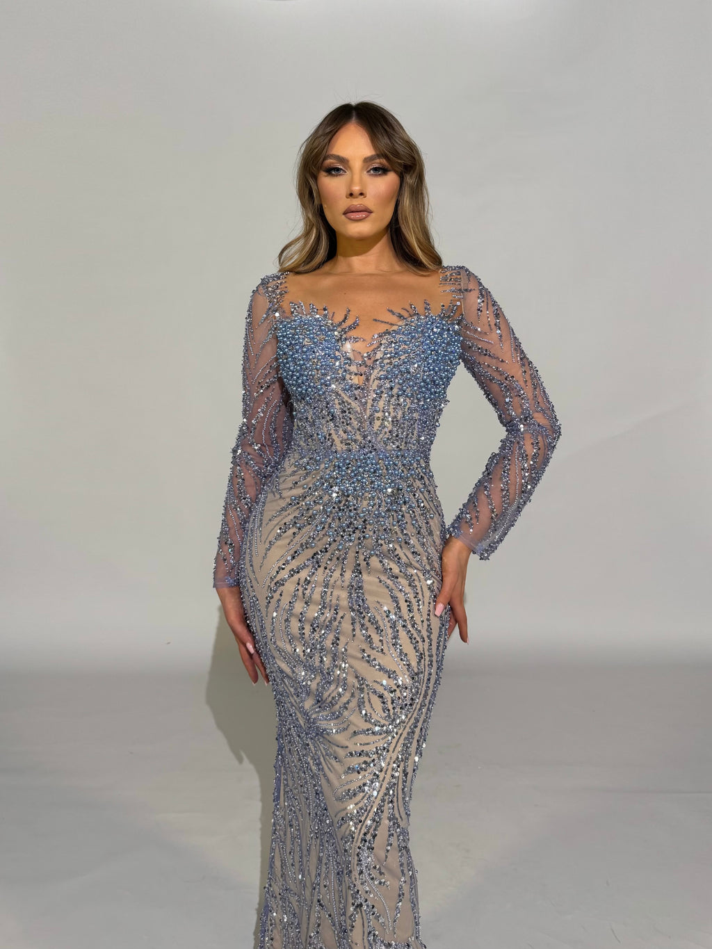 Mermaid Beaded Gown