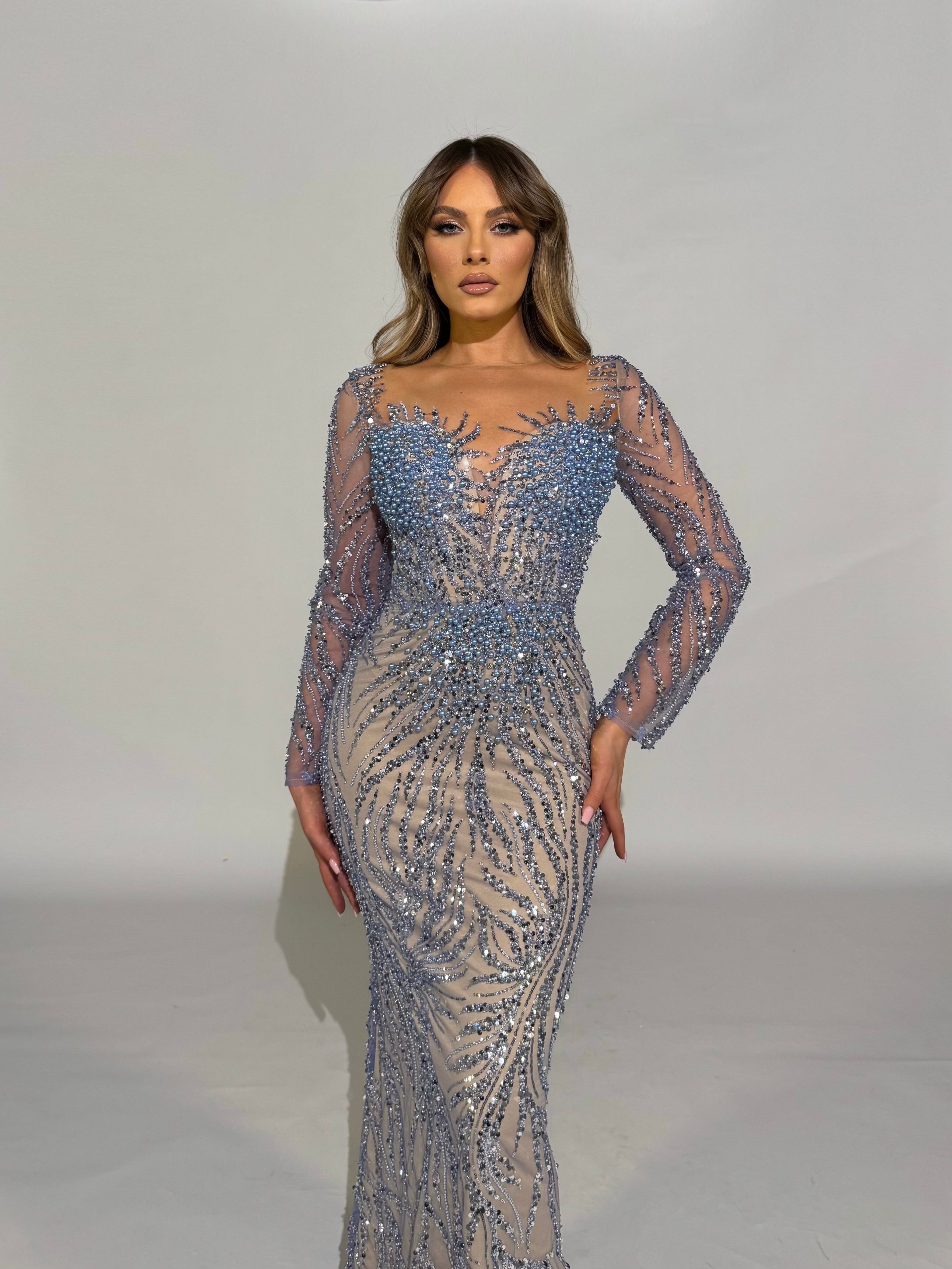 Mermaid Beaded Gown