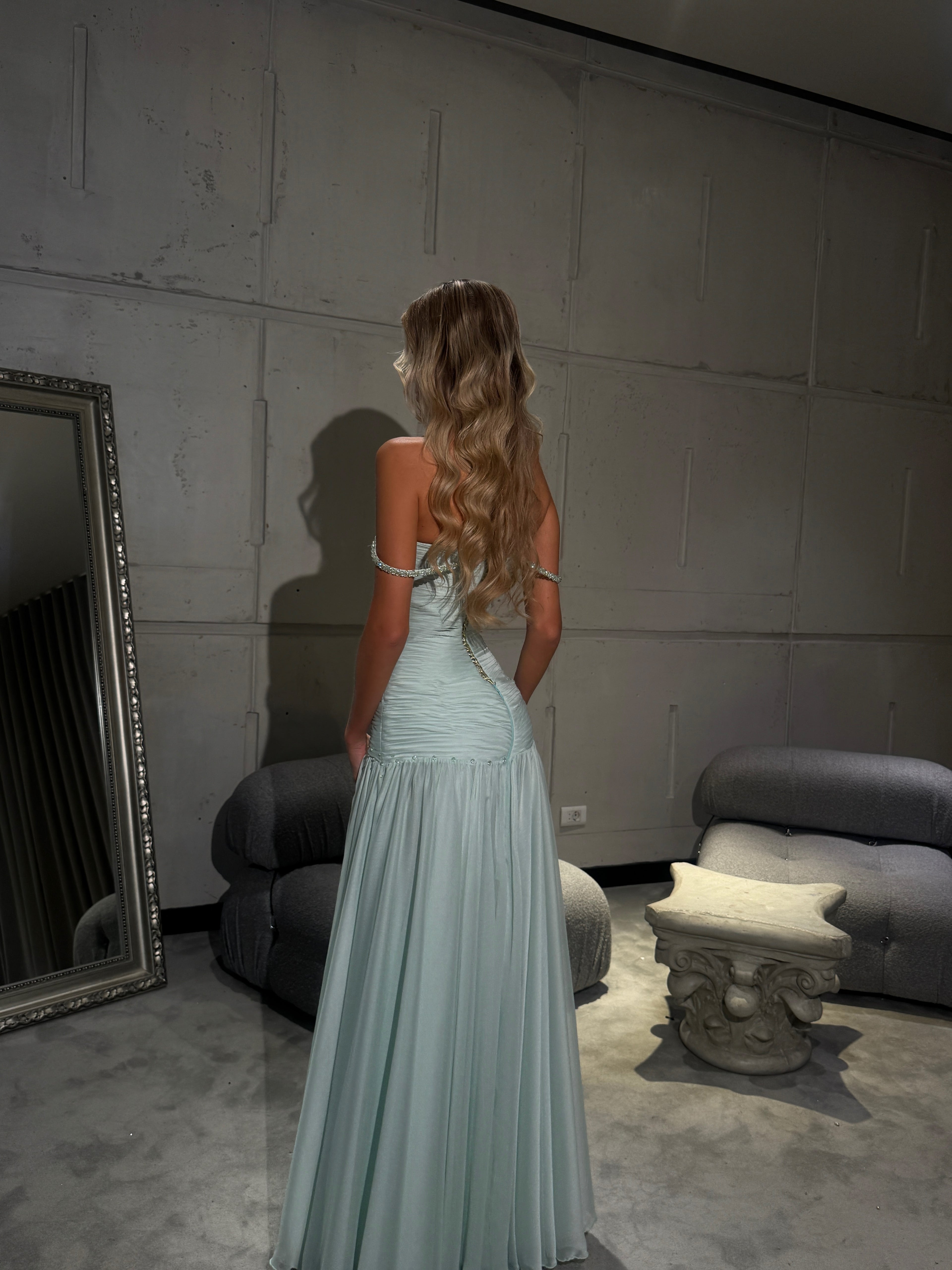 Mya - Flowing Mint Gown Walone LLC Mya - Flowing Mint Gown Walone LLC