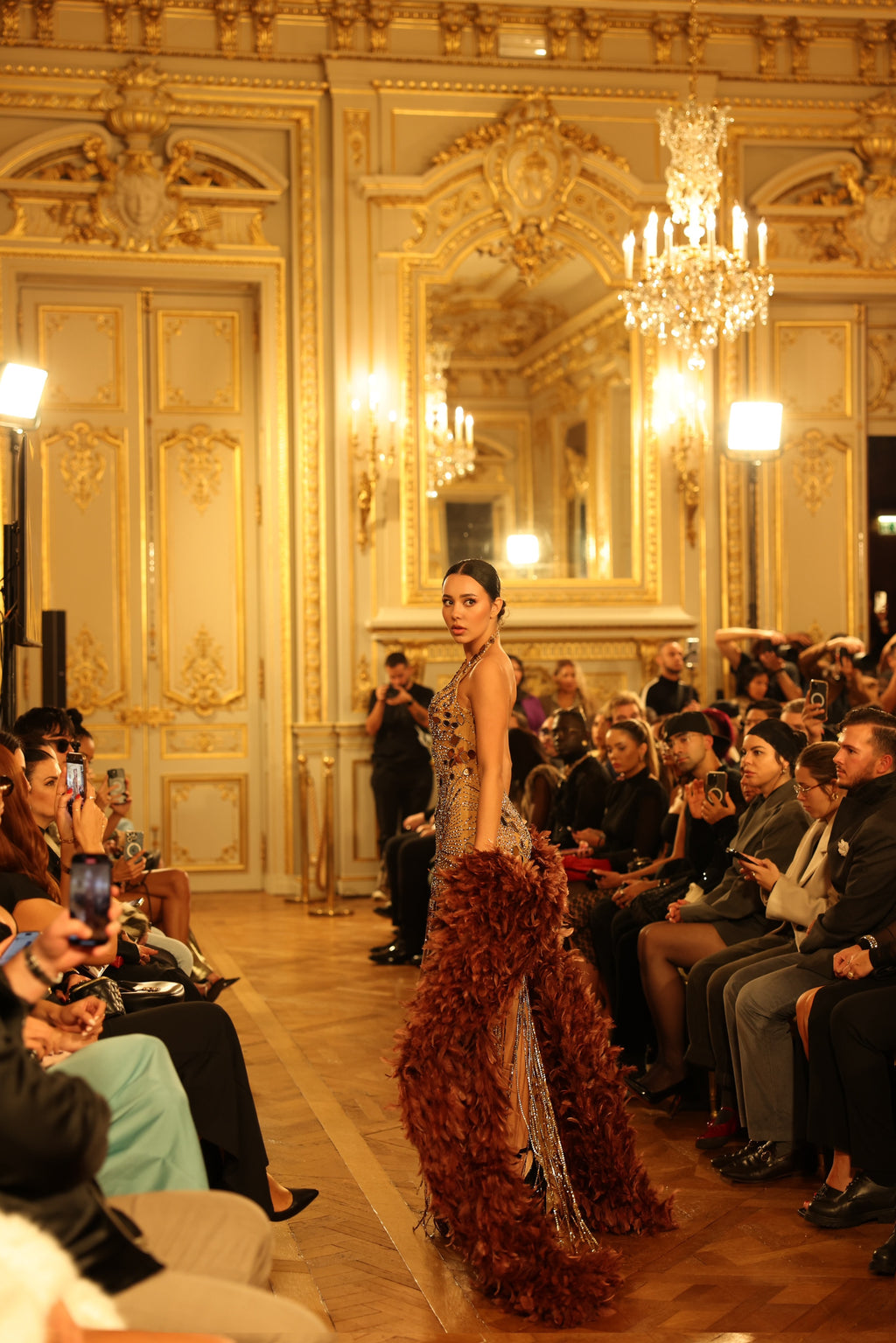 Mia - Short Beaded Halter Dress