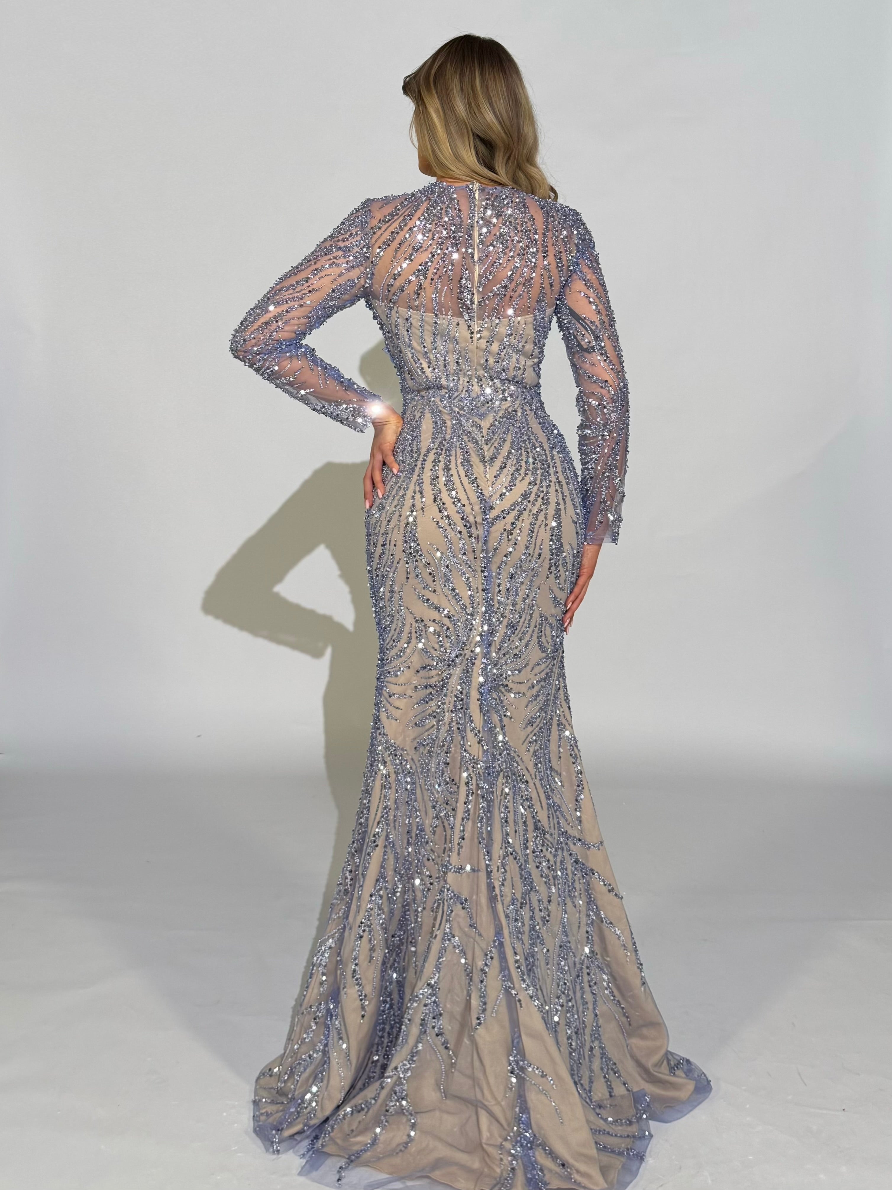 Mermaid Beaded Gown