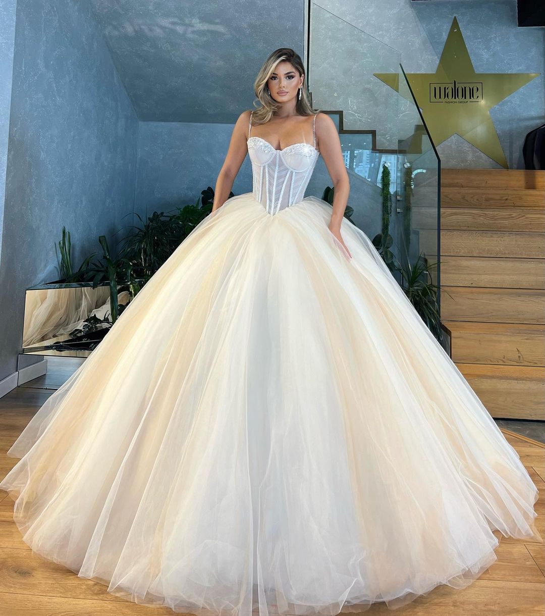 Bridal Tulle Ball Gown
